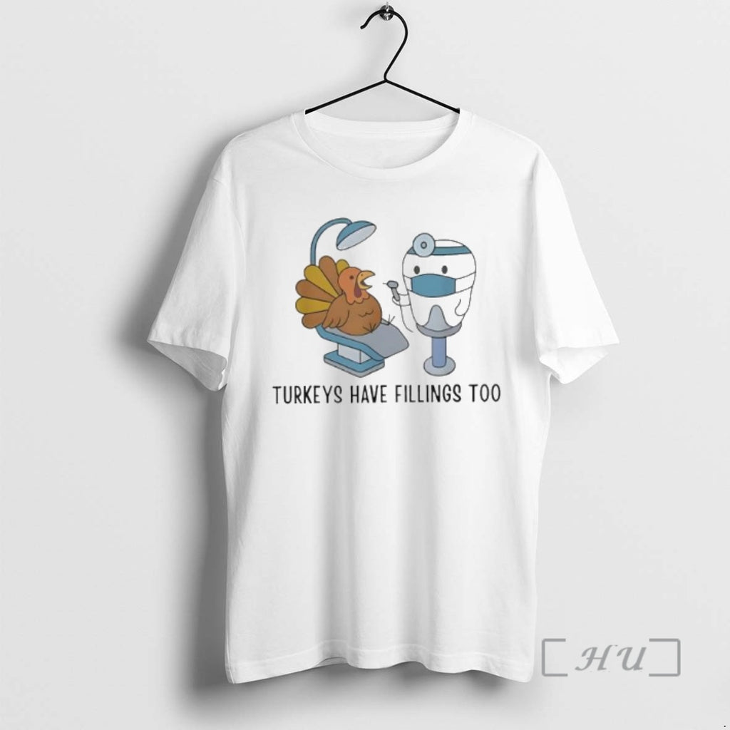 Officials Turkey Have Fillings Too Thanksgiving T-Shirts, Hoodie, Sweatshirt | InkNestWear.com