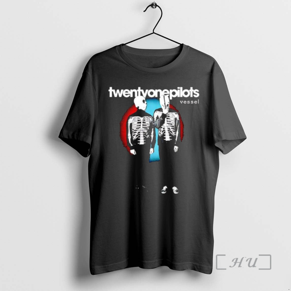 Officials Twenty One Pilots Album Vessel Anniversary Skeleton T-Shirts, Hoodie, Sweatshirt | InkNestWear.com