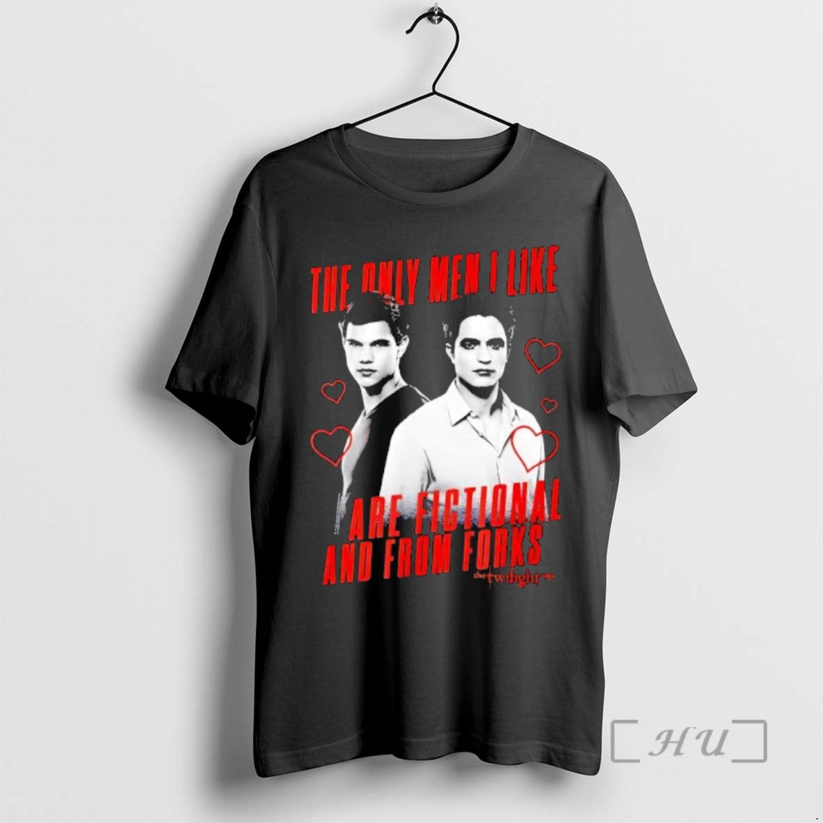 Officials Twilight The Only Men I Like Are Fictional And From Forks Black Premium T-Shirts, Hoodie, Sweatshirt