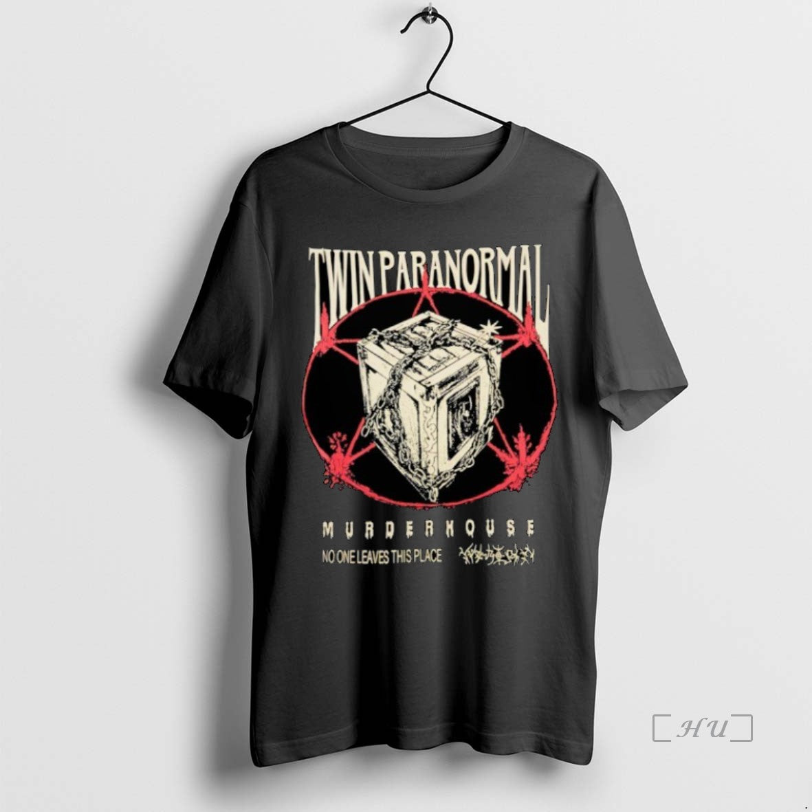 Officials Twin Paranormal Murder House No One Leaves This Place Mystery Dybbuk T-Shirts, Hoodie, Sweatshirt | InkNestWear.com
