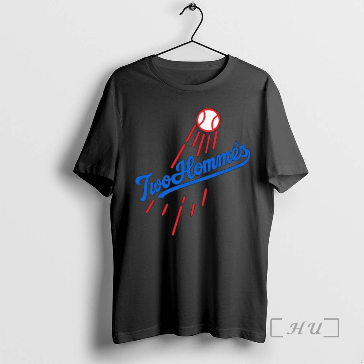 Officials Two Hommes X Dodgers Logo Black T-Shirts, Hoodie, Sweatshirt | InkNestWear.com