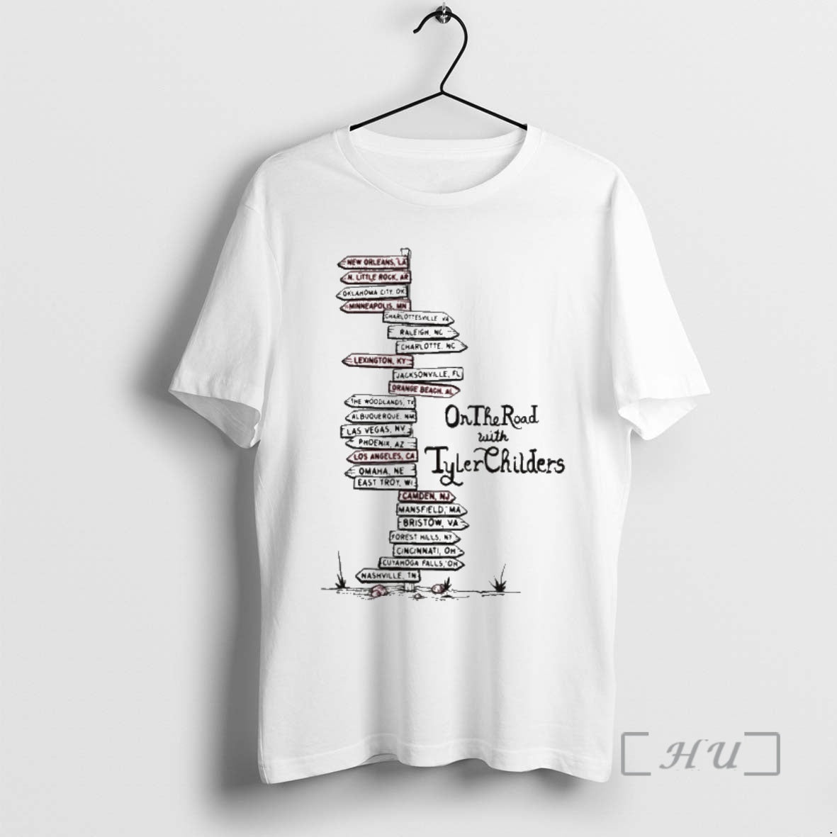 Officials Tyler Childers Road Tour 2025 T-Shirts, Hoodie, Sweatshirt