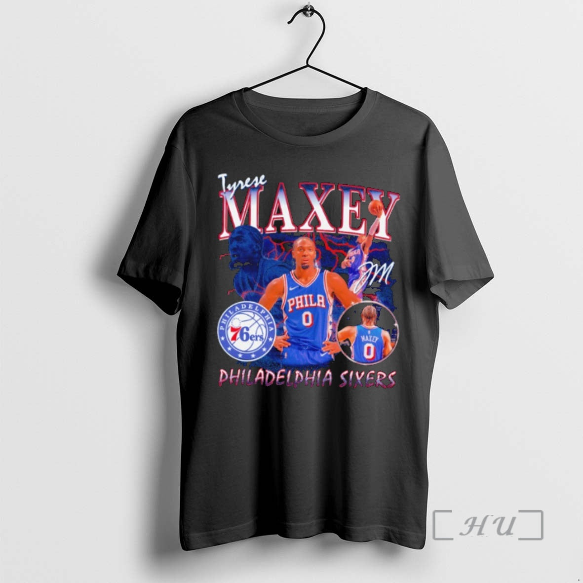 Officials Tyrese Maxey Philadelphia 76ers Nba Player Collage T-Shirts, Hoodie, Sweatshirt | InkNestWear.com
