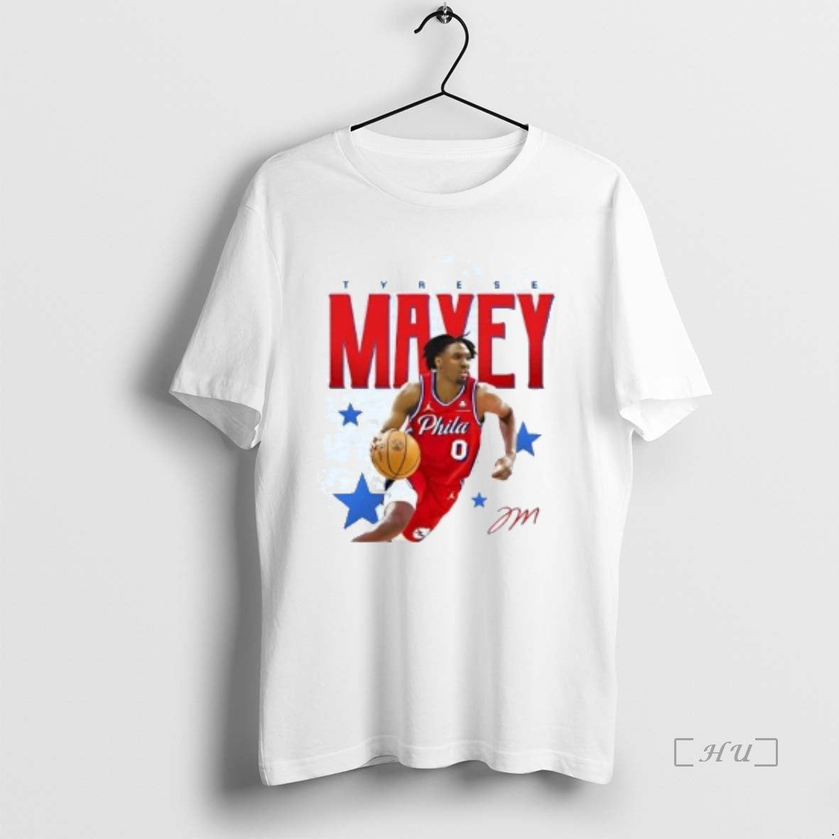 Officials Tyrese Maxey Dribbling Philadelphia 76ers T-Shirts, Hoodie, Sweatshirt | InkNestWear.com