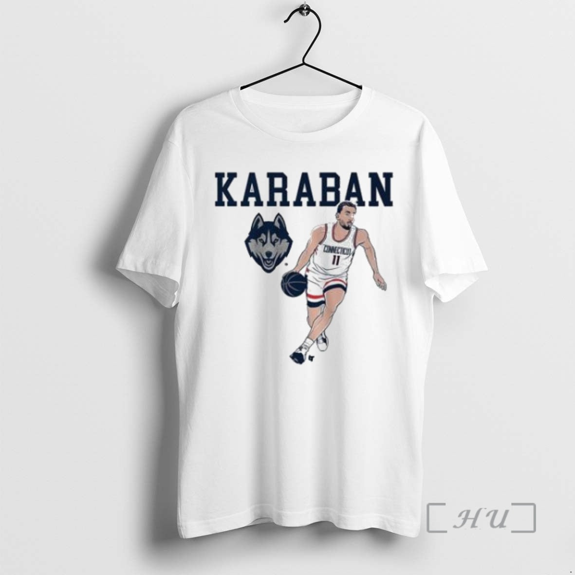 Officials Uconn Basketball Alex Karaban Name Pose 2025 T-Shirts, Hoodie, Sweatshirt | InkNestWear.com