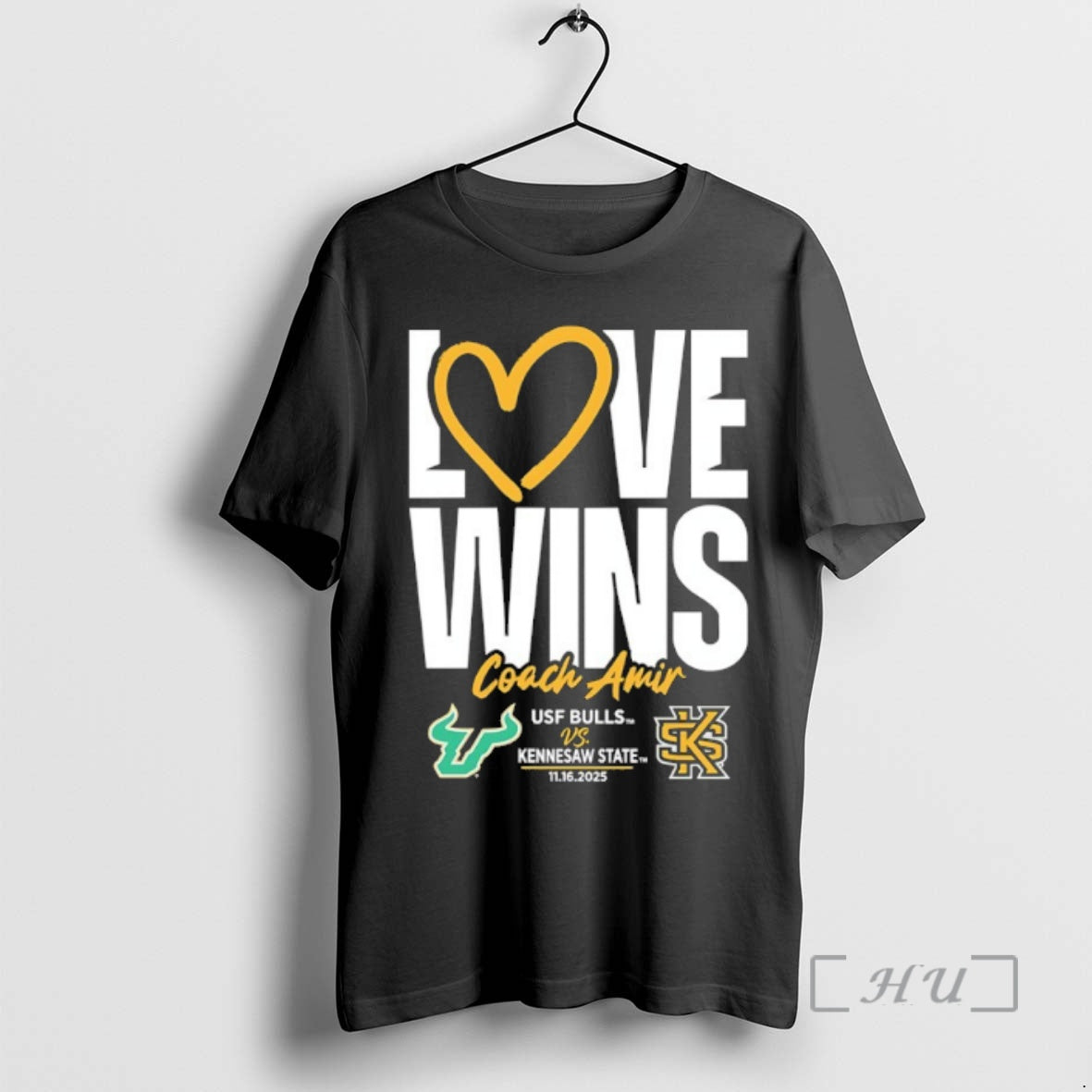 Officials Usf Bulls Vs Kennesaw State 2025 Love Wins T-Shirts, Hoodie, Sweatshirt | InkNestWear.com
