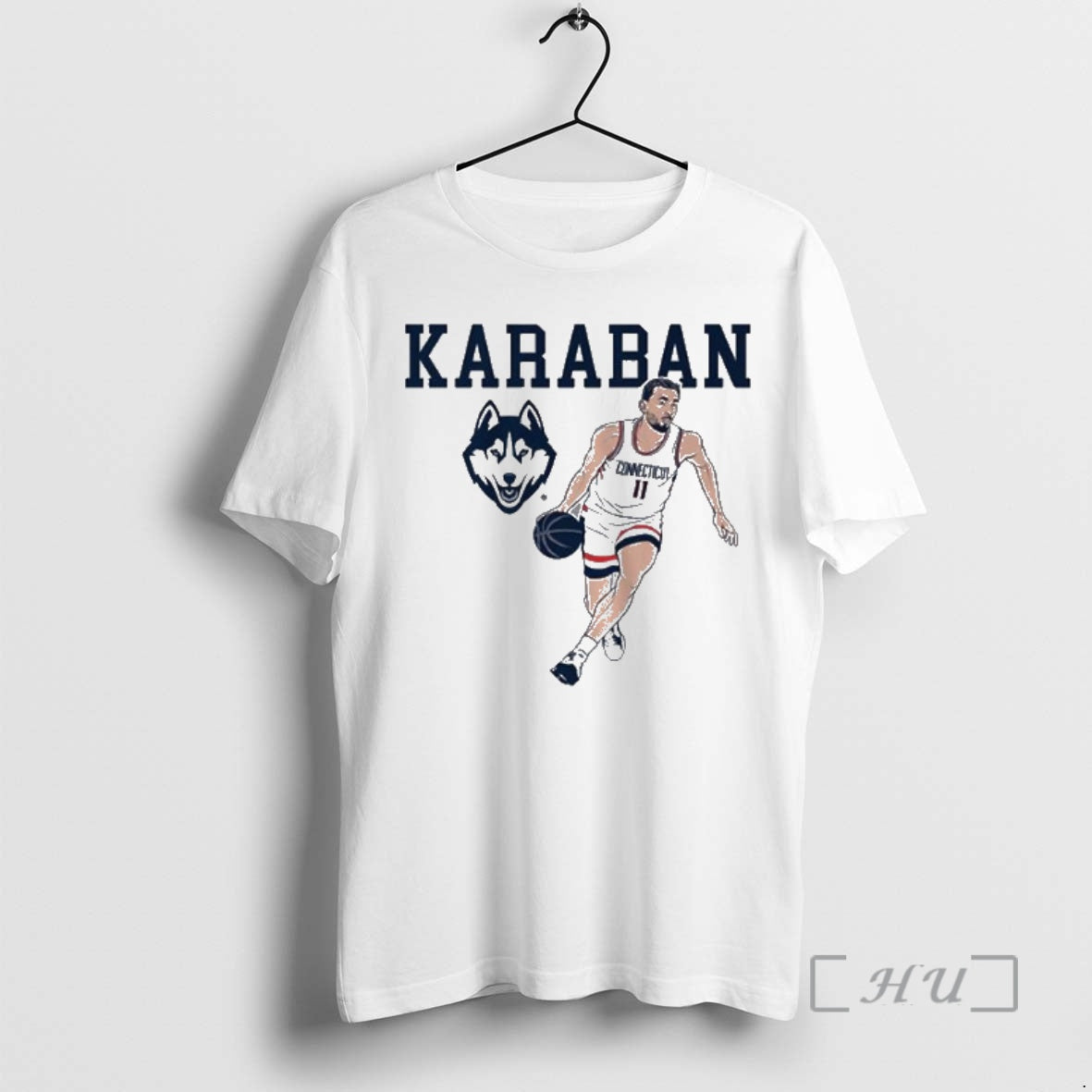 Officials Uconn Basketball Alex Karaban Name Pose T-Shirts, Hoodie, Sweatshirt | InkNestWear.com