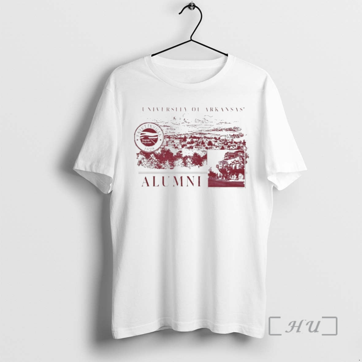Officials University Of Arkansas Alumni Fayetteville 1892 T-Shirts, Hoodie, Sweatshirt | InkNestWear.com