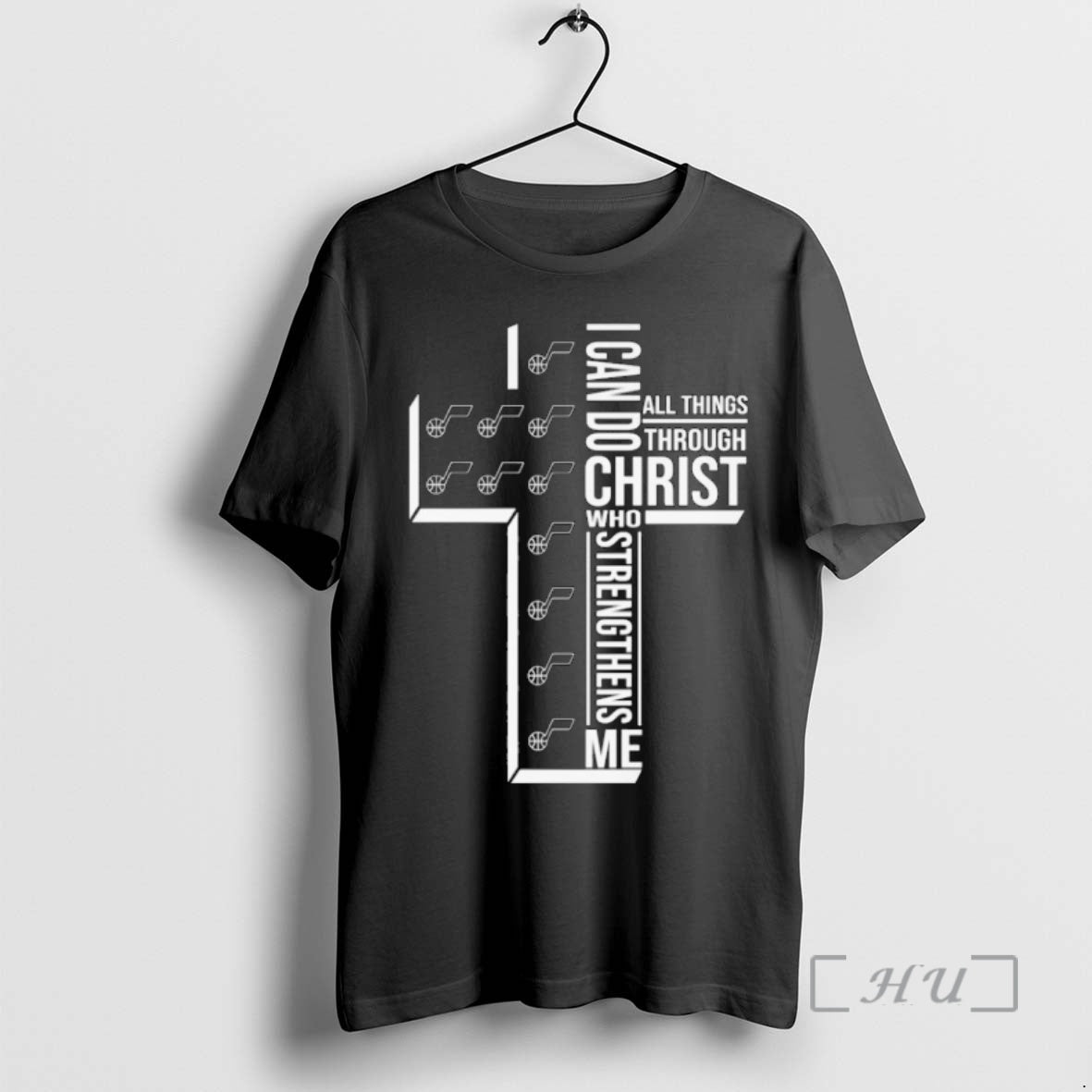 Officials Utah Jazz I Can Do All Things Through Christ Who Strengthen Me T-Shirts, Hoodie, Sweatshirt