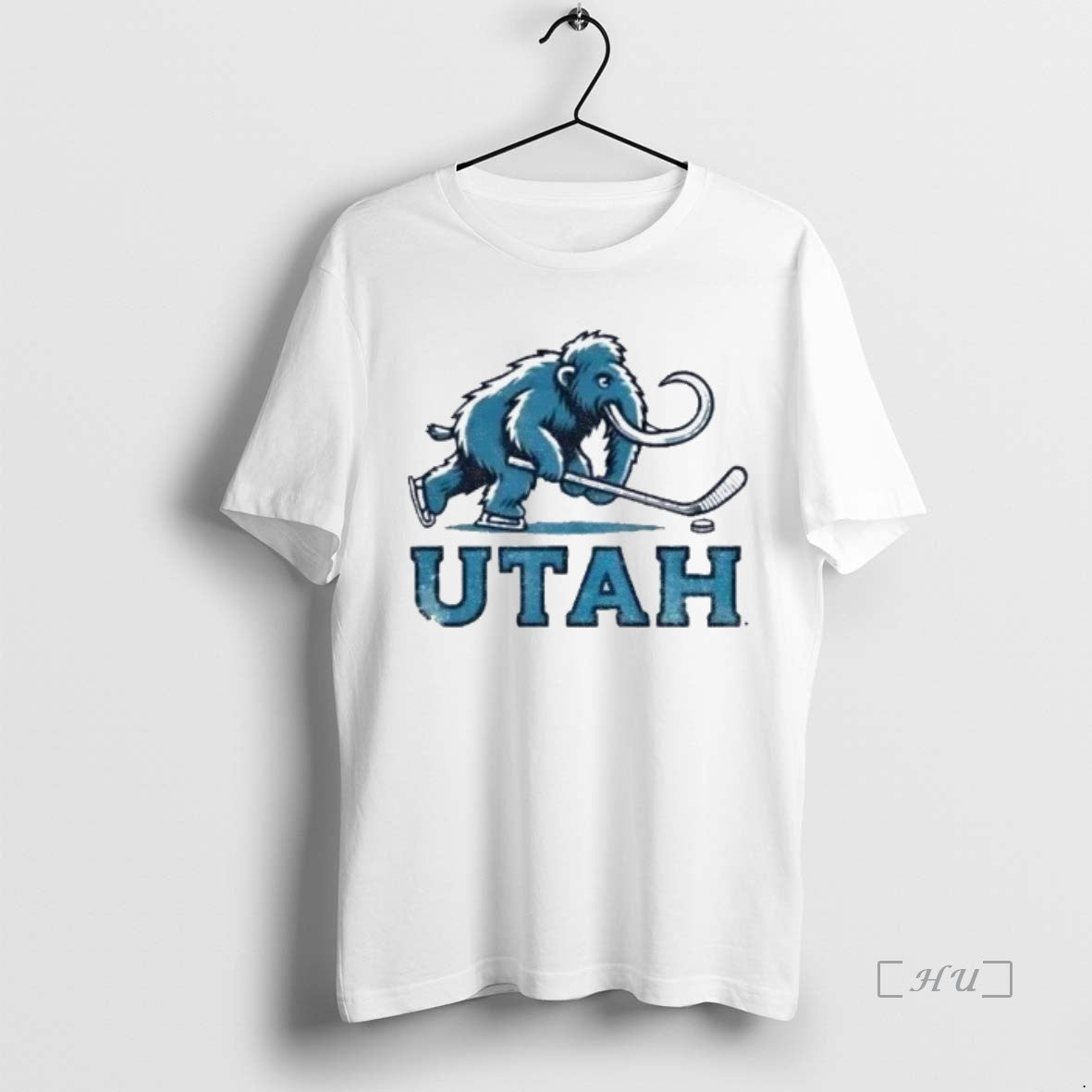Officials Utah Mammoth Hockey Nhl Mascot Logo T-Shirts, Hoodie, Sweatshirt | InkNestWear.com