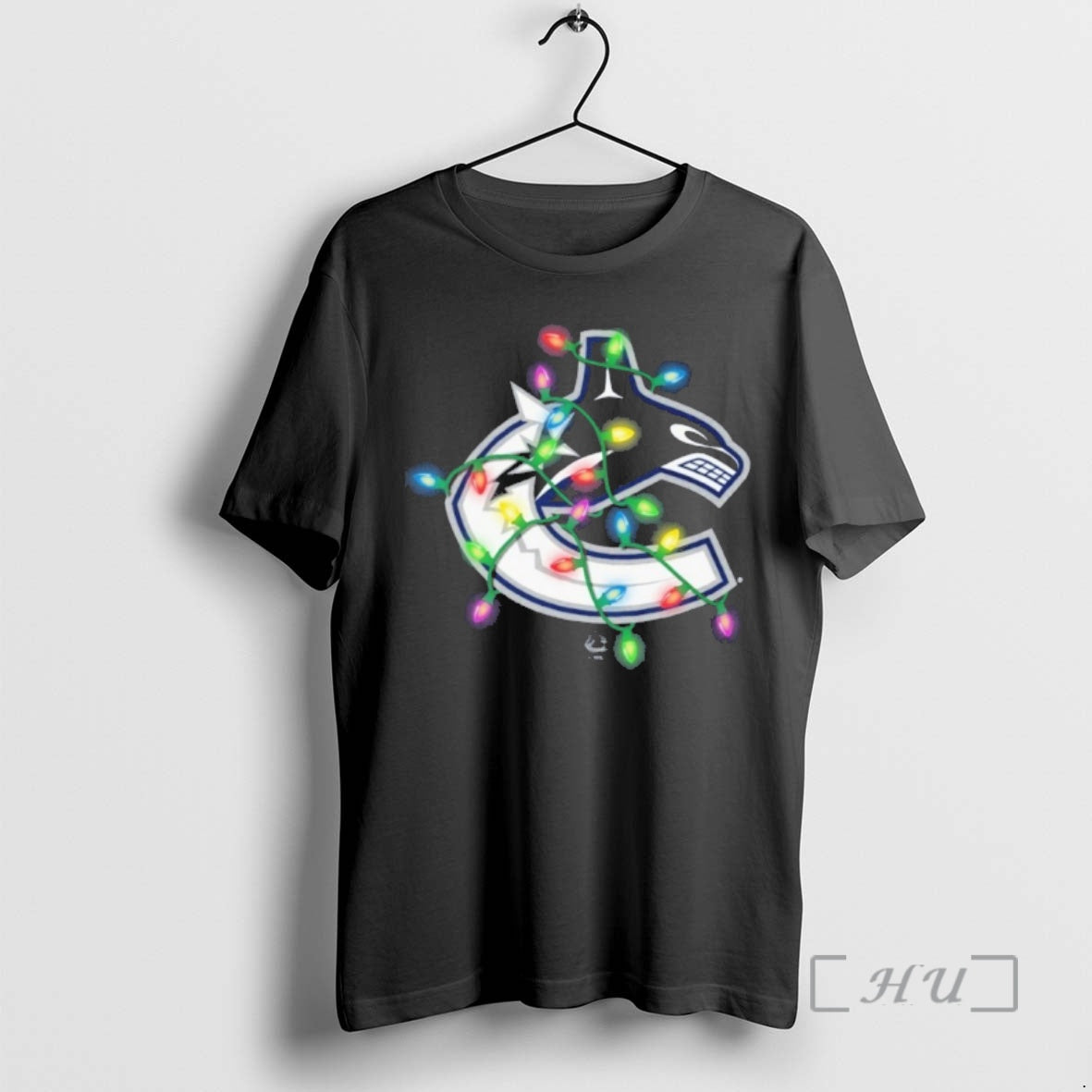 Officials Vancouver Canucks Logo Lights Christmas T-Shirts, Hoodie, Sweatshirt | InkNestWear.com
