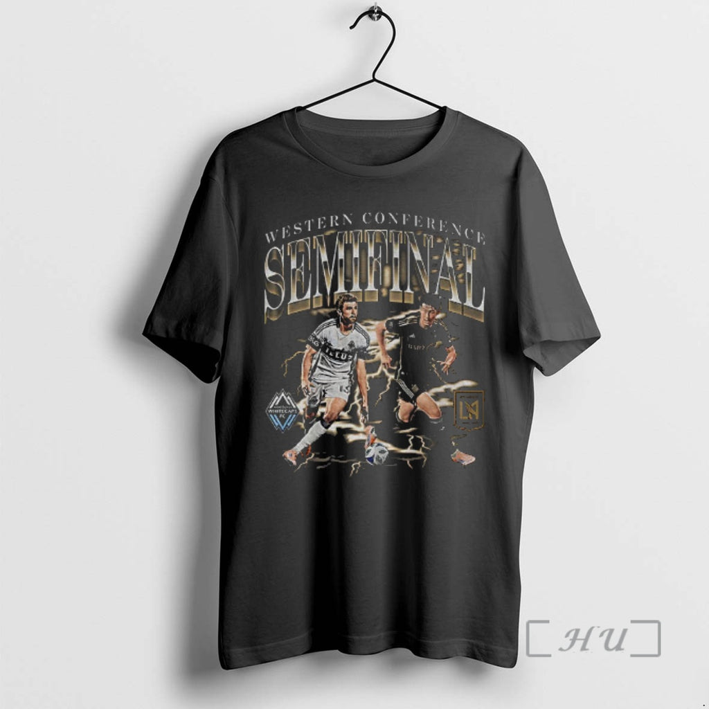 Officials Vancouver Whitecaps Fc Vs Los Angeles Fc Western Conference Semifinal Matchup Premium T Shirts Hoodie, Sweatshirt