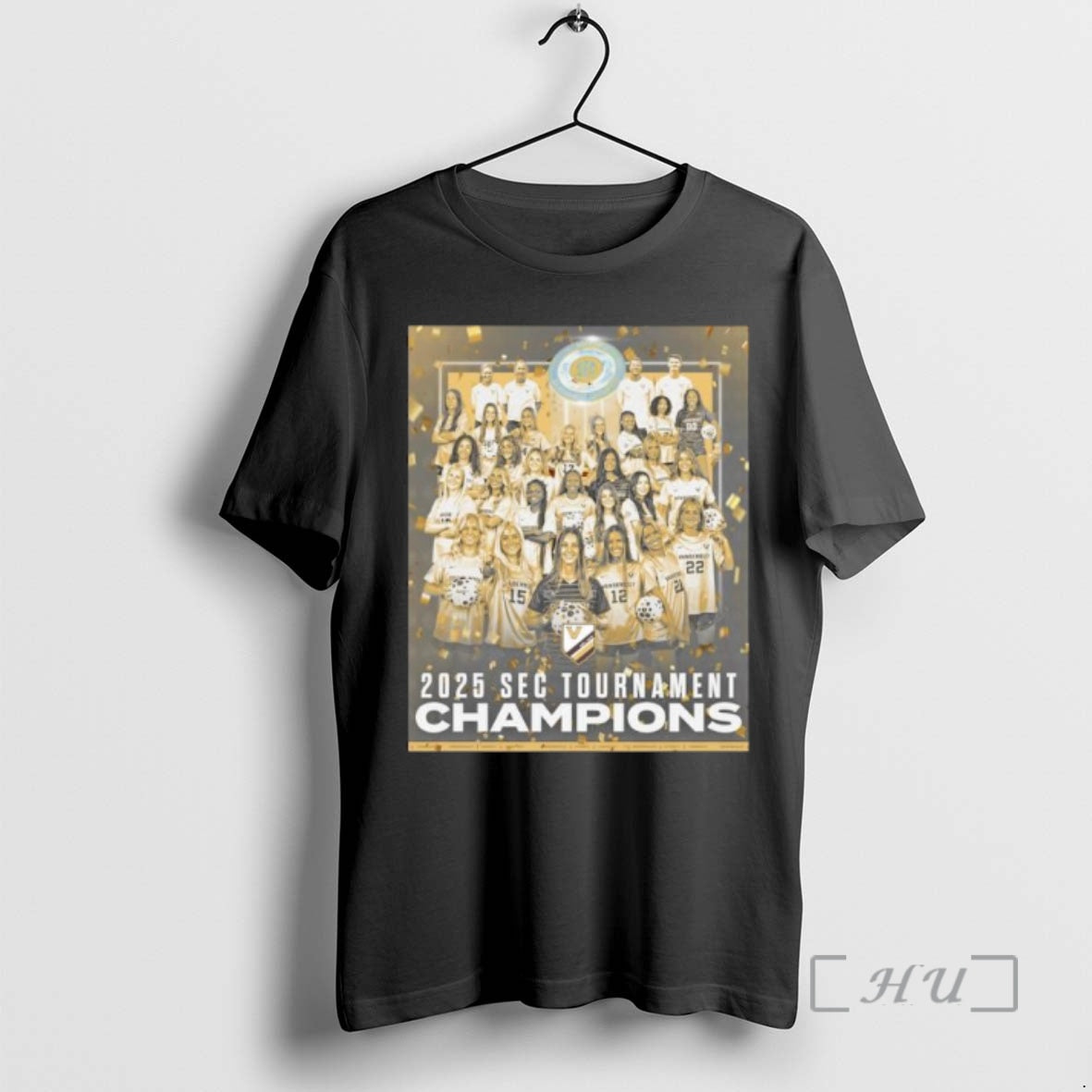 Officials Vanderbilt Commodores Womens Soccer 2025 Sec Tournament Champions Ornaments T-Shirts, Hoodie, Sweatshirt