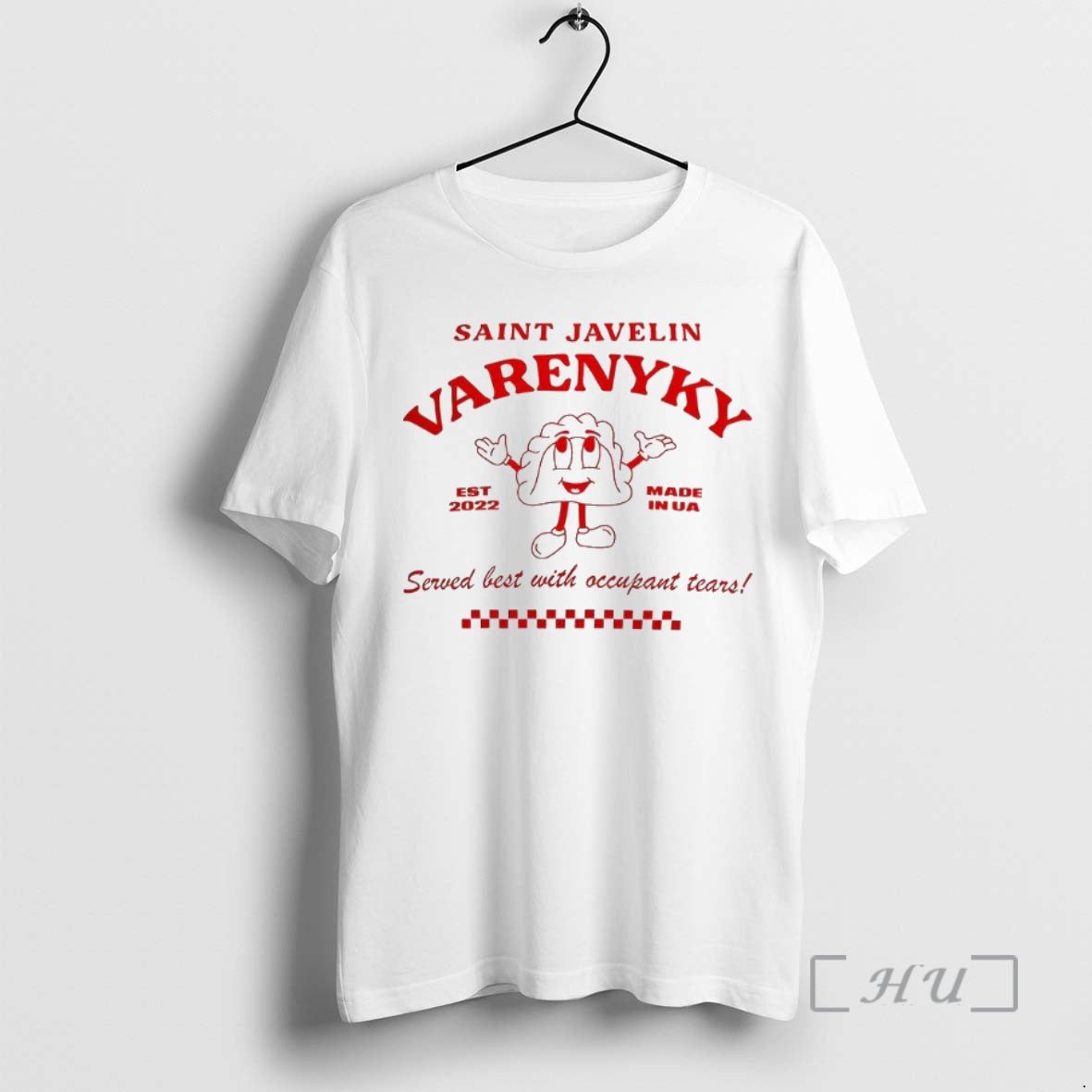 Officials Varenyky Saint Javelin Est 2022 Made In Ua Served Best With Occupant Tears Premium T-Shirts, Hoodie, Sweatshirt