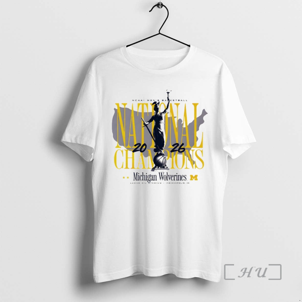 Officials Victory Michigan Wolverines Ncaa Mens Basketball National Champions 2026