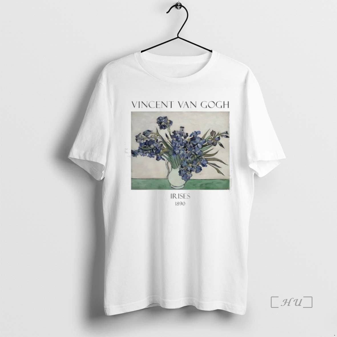 Officials Vincent Van Gogh Irises 1890 T-Shirts, Hoodie, Sweatshirt | InkNestWear.com