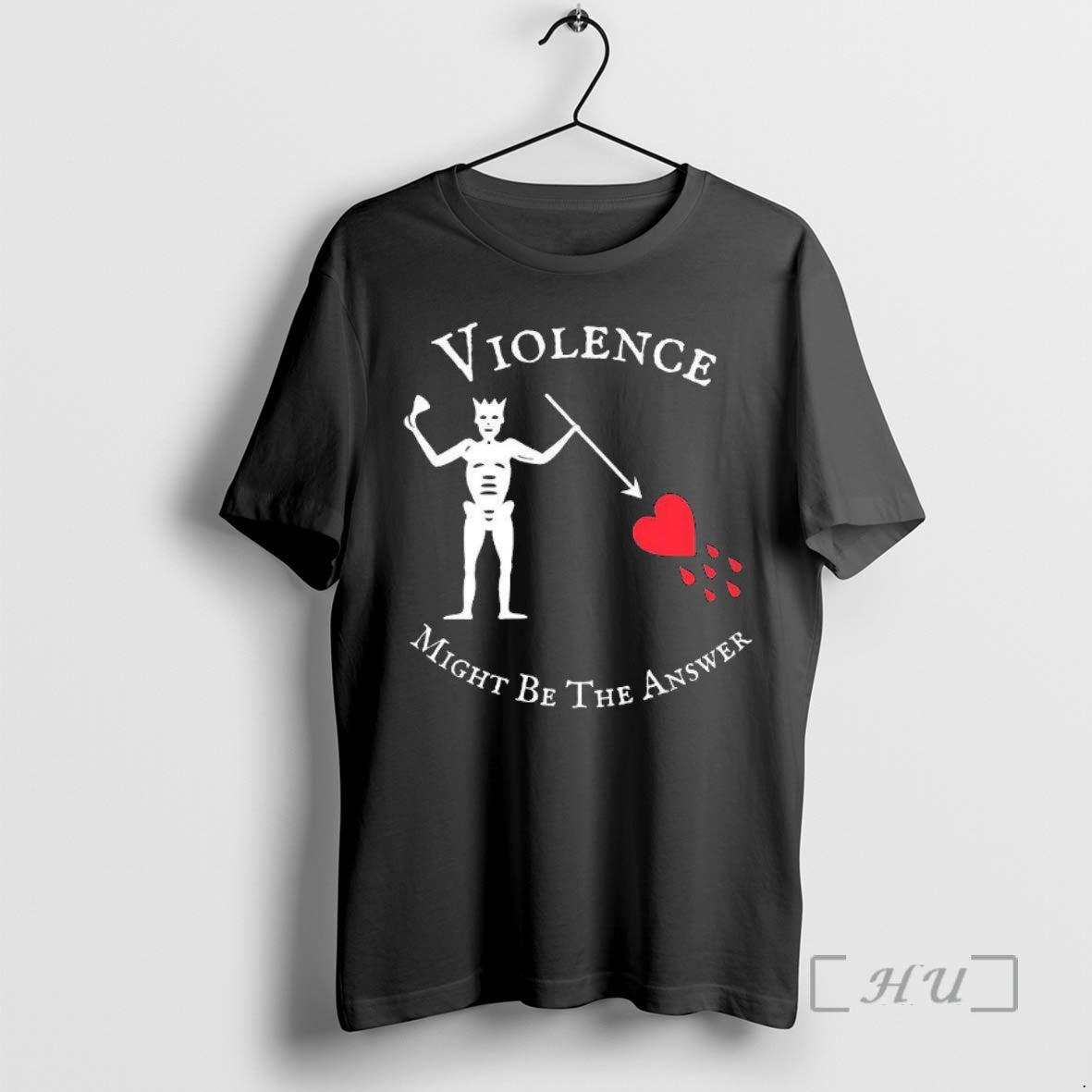 Officials Violence Might Be The Answer Blackbeard Pirate Flag T-Shirts, Hoodie, Sweatshirt | InkNestWear.com