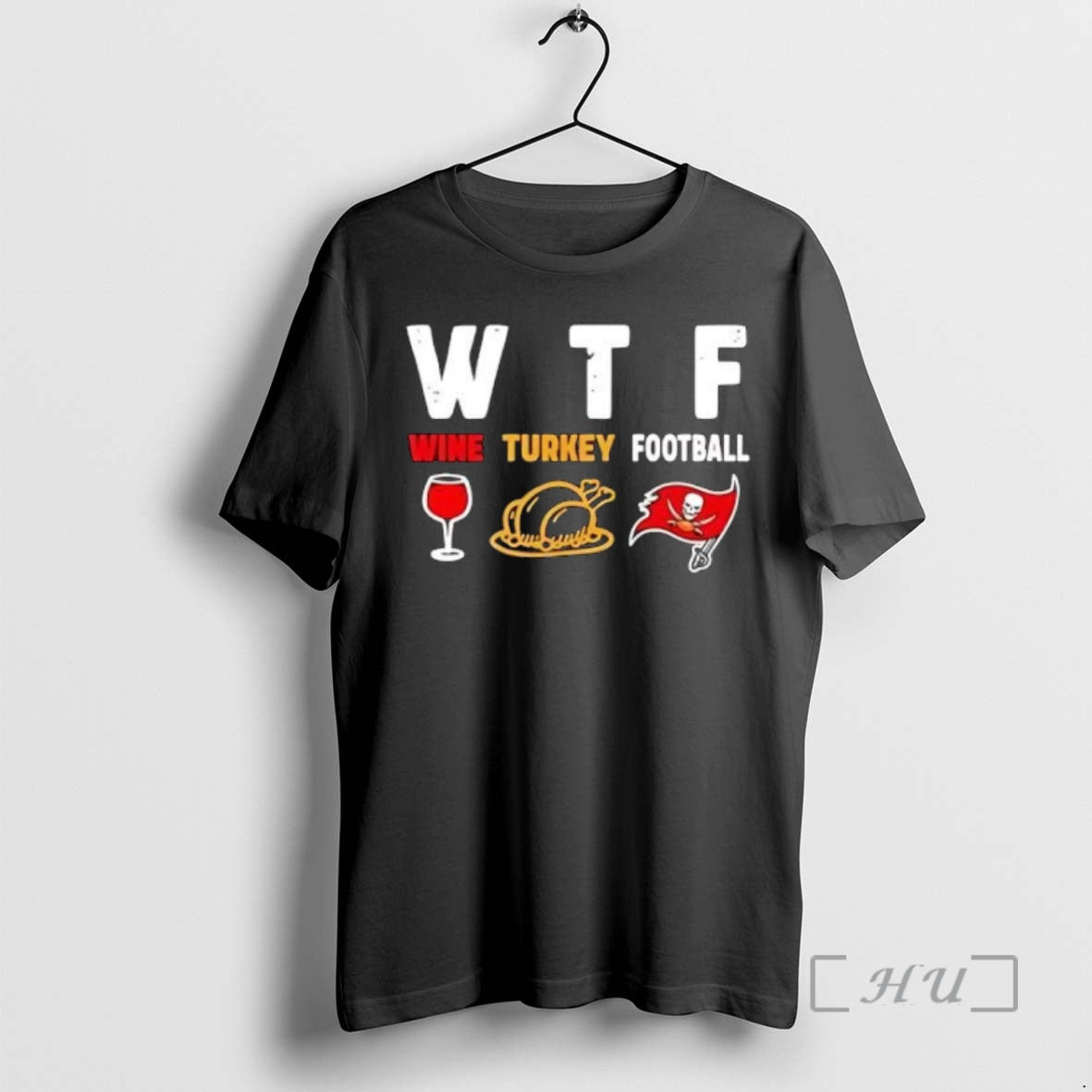 Officials Wtf Wine Turkey Tampa Bay Buccaneers Football T-Shirts, Hoodie, Sweatshirt | InkNestWear.com