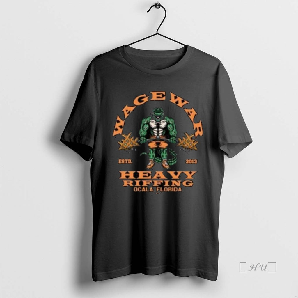 Officials Wage War Heavy Riffing Circle Black T-Shirts, Hoodie, Sweatshirt | InkNestWear.com