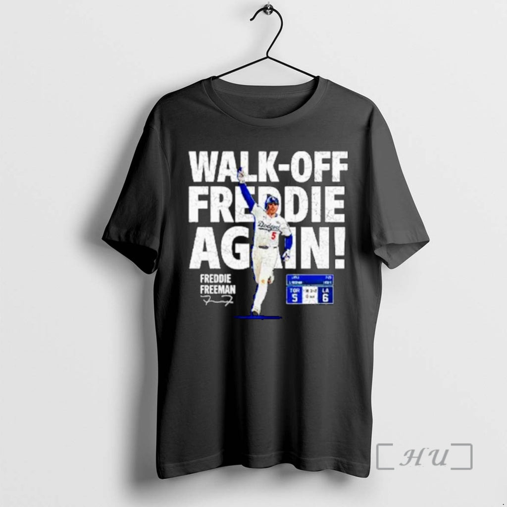 Officials Walk Off Freddie Again Freddie Freeman Ornaments T-Shirts, Hoodie, Sweatshirt | InkNestWear.com