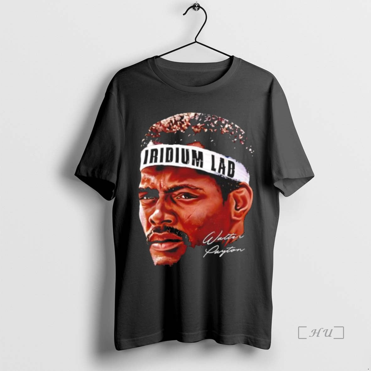 Officials Walter Payton Big Head Iridium Lab Black T-Shirts, Hoodie, Sweatshirt | InkNestWear.com