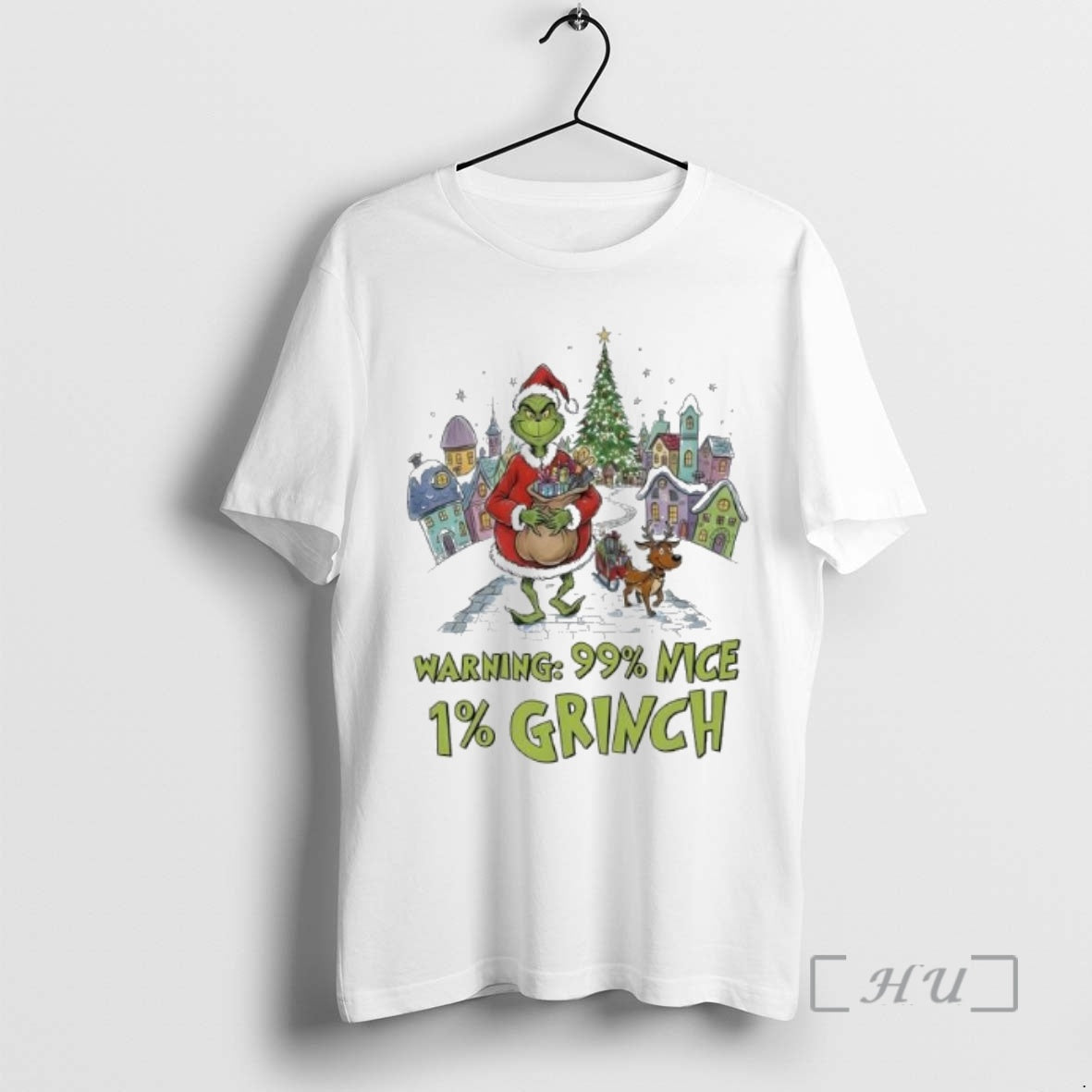 Officials Warning 99 Mice 1 Grinch Christmas T-Shirts, Hoodie, Sweatshirt | InkNestWear.com