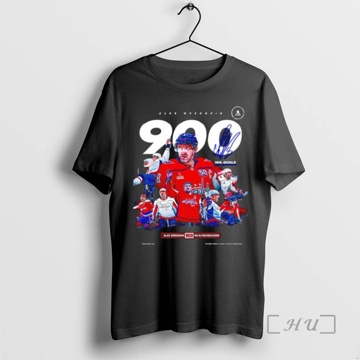 Officials Washington Capitals Alex Ovechkin 900 Nhl Goals Signature T-Shirts, Hoodie, Sweatshirt | InkNestWear.com