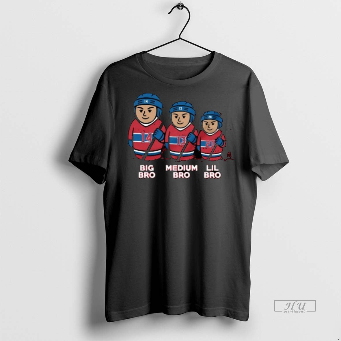 Officials Washington Capitals Montreal Big Bro Medium Bro Lil Bro 3 Bros Premium T-Shirts, Hoodie, Sweatshirt