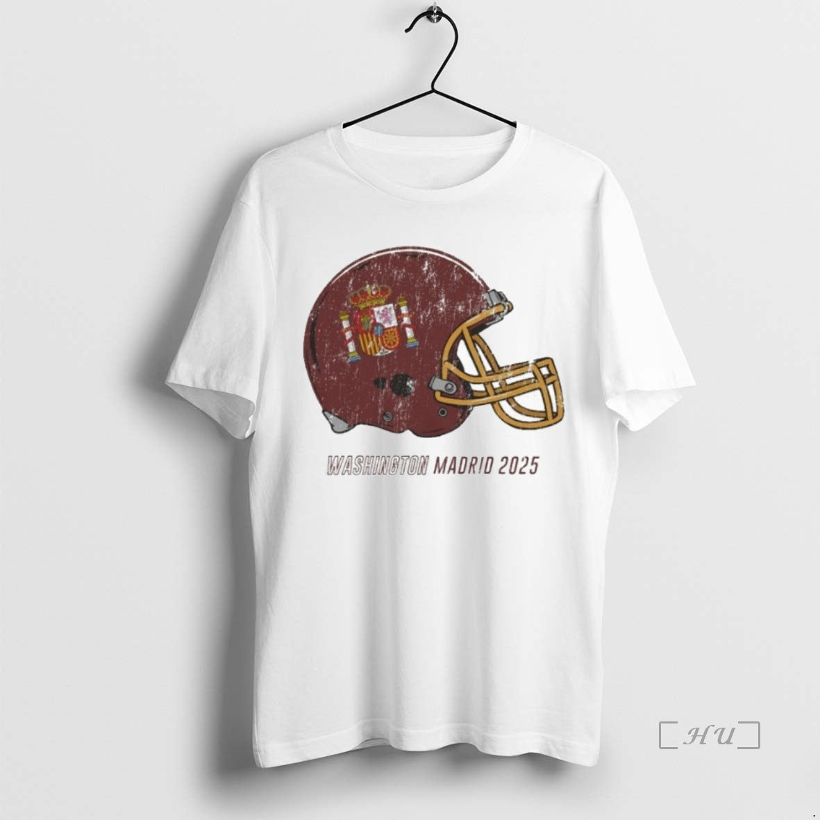 Officials Washington Football Retro Helmet X Madrid 2025 T-Shirts, Hoodie, Sweatshirt | InkNestWear.com