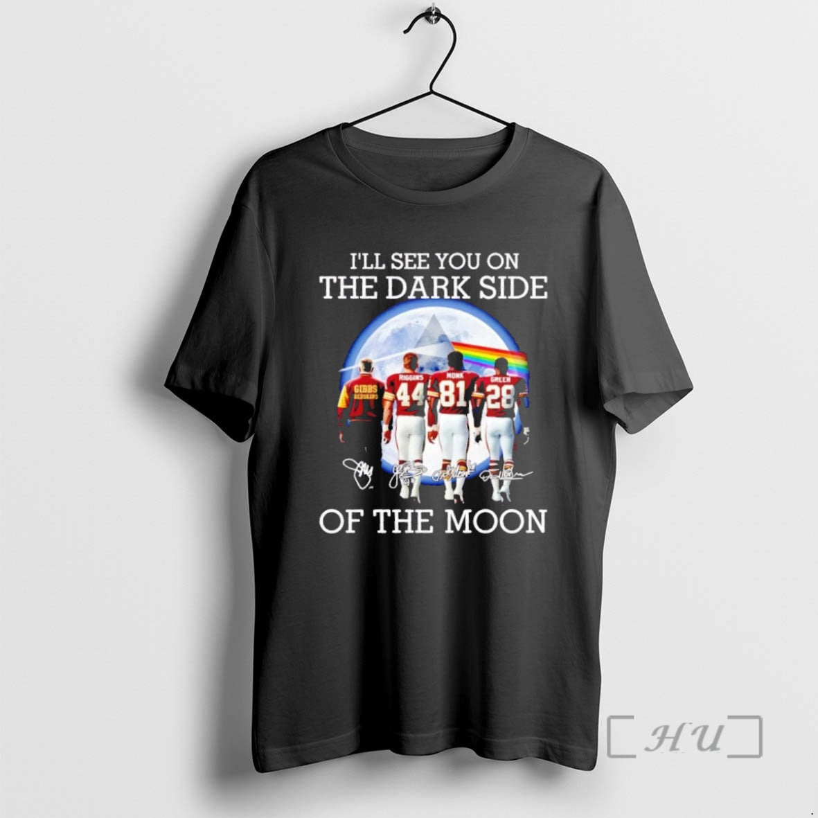 Officials Washington Redskins Ill See You On The Dark Side Of The Moon T-Shirts, Hoodie, Sweatshirt | InkNestWear.com