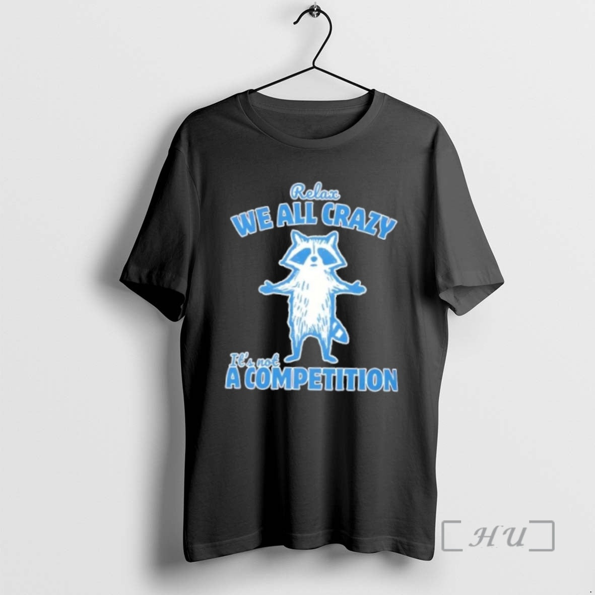 Officials We All Crazy Raccoon Mental Health T-Shirts, Hoodie, Sweatshirt | InkNestWear.com