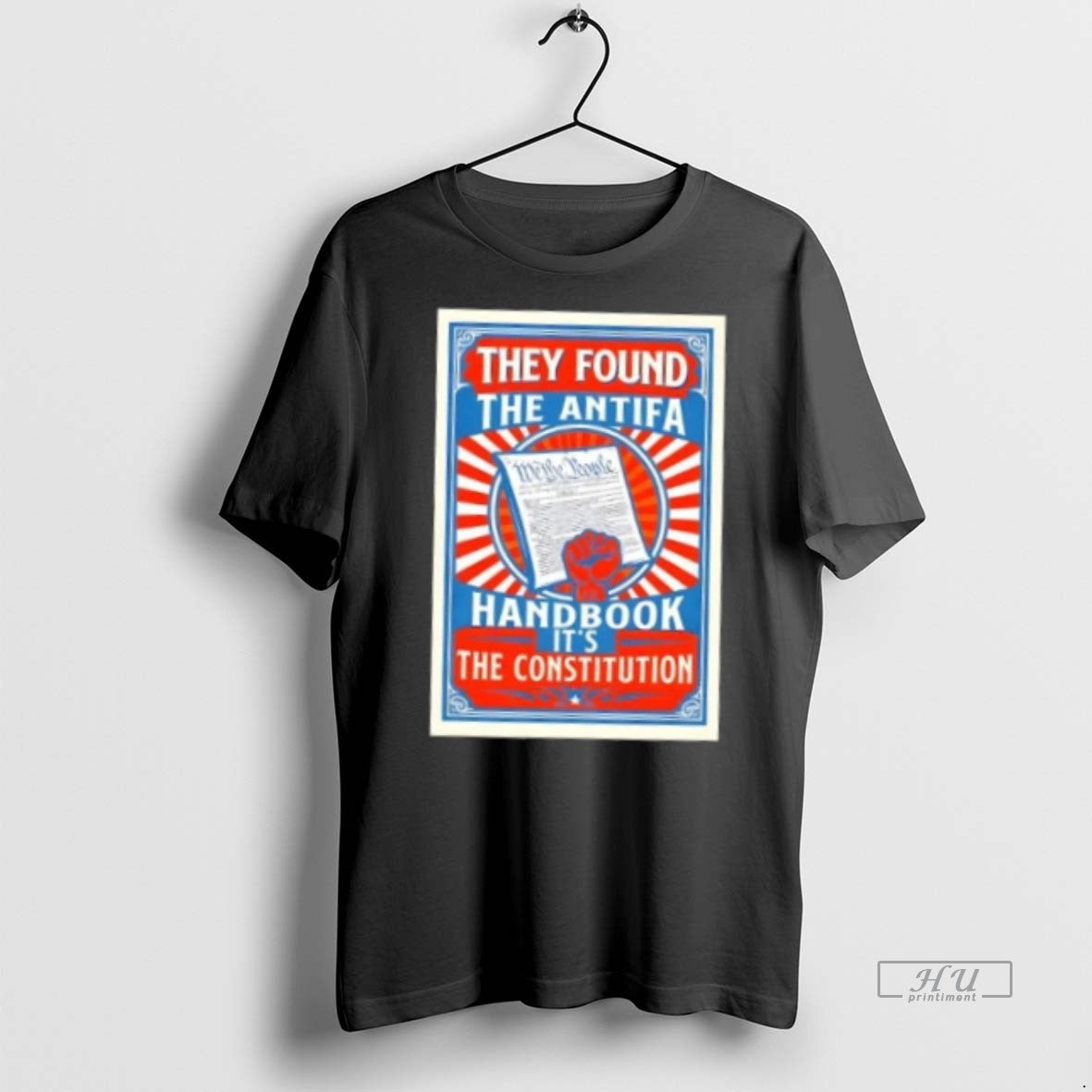 Officials We The People They Found The Antifa Handbook Its The Constitution Premium T-Shirts, Hoodie, Sweatshirt