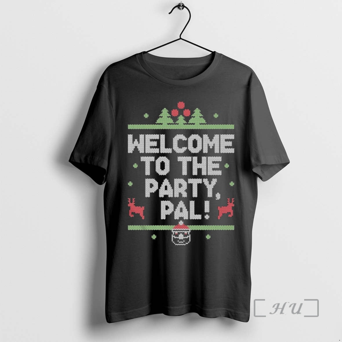 Officials Welcome To The Party Pal Ugly Merry Christmas T-Shirts, Hoodie, Sweatshirt | InkNestWear.com