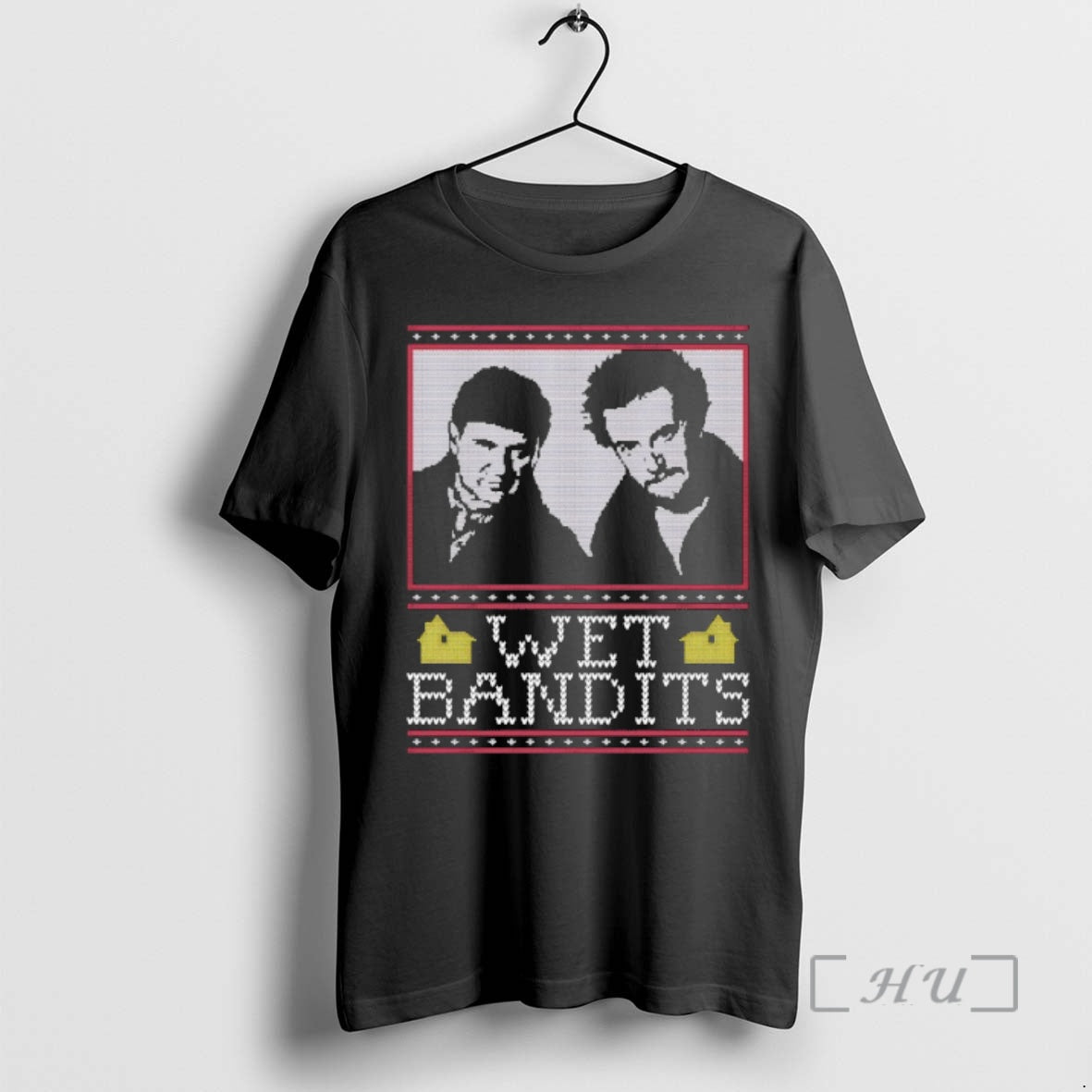 Officials Wet Bandits Harry And Marv Christmas Ugly T-Shirts, Hoodie, Sweatshirt | InkNestWear.com