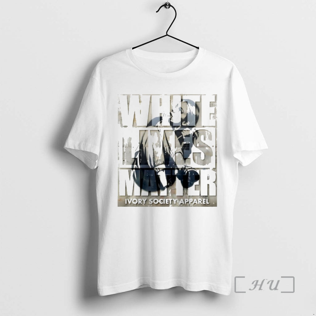 Officials White Lives Matter Ivory Society Apparel T-Shirts, Hoodie, Sweatshirt | InkNestWear.com
