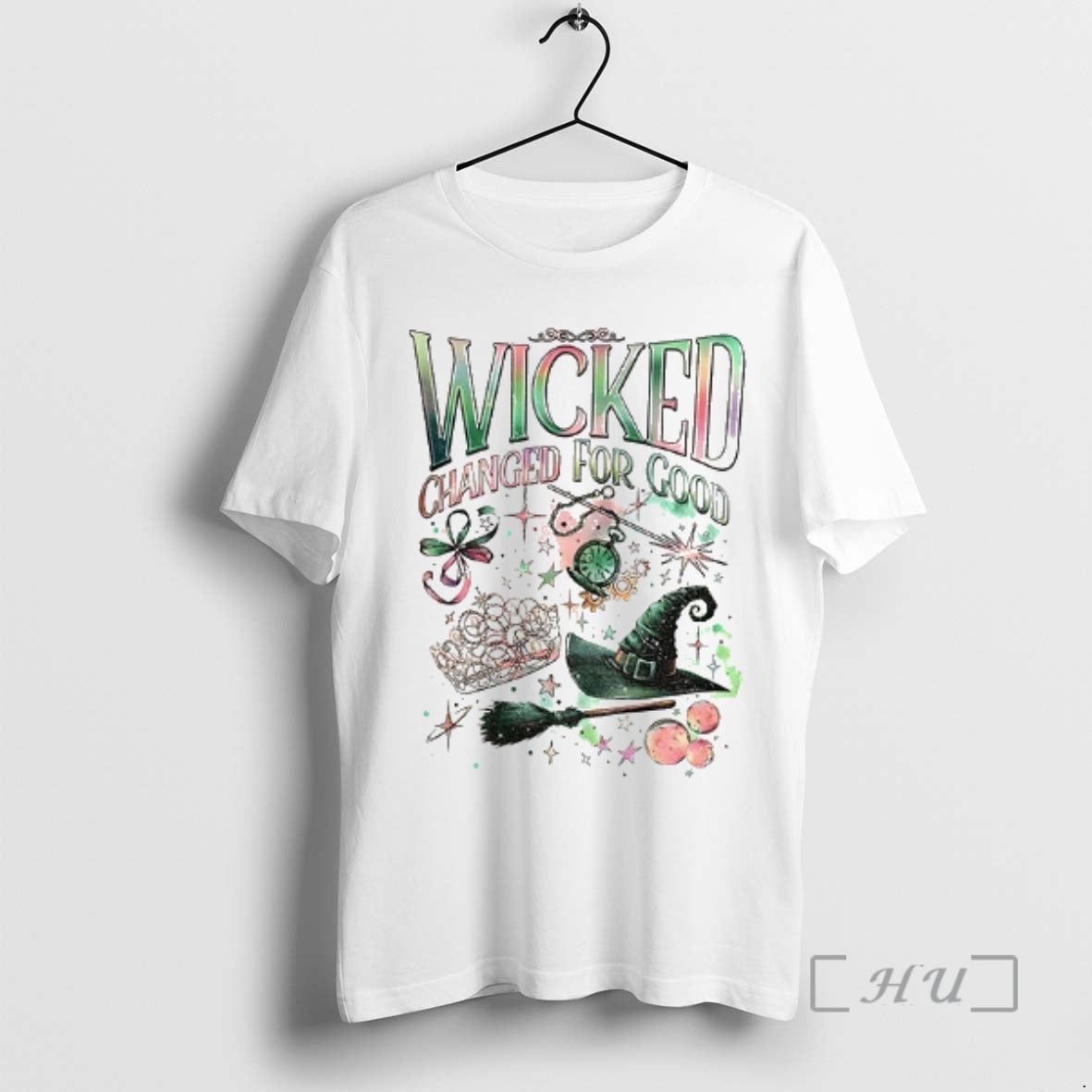Officials Wicked Changed For Good Book Defy Gravity Broomstick Magic Wand Halloween Premium T Shirts Hoodie, Sweatshirt
