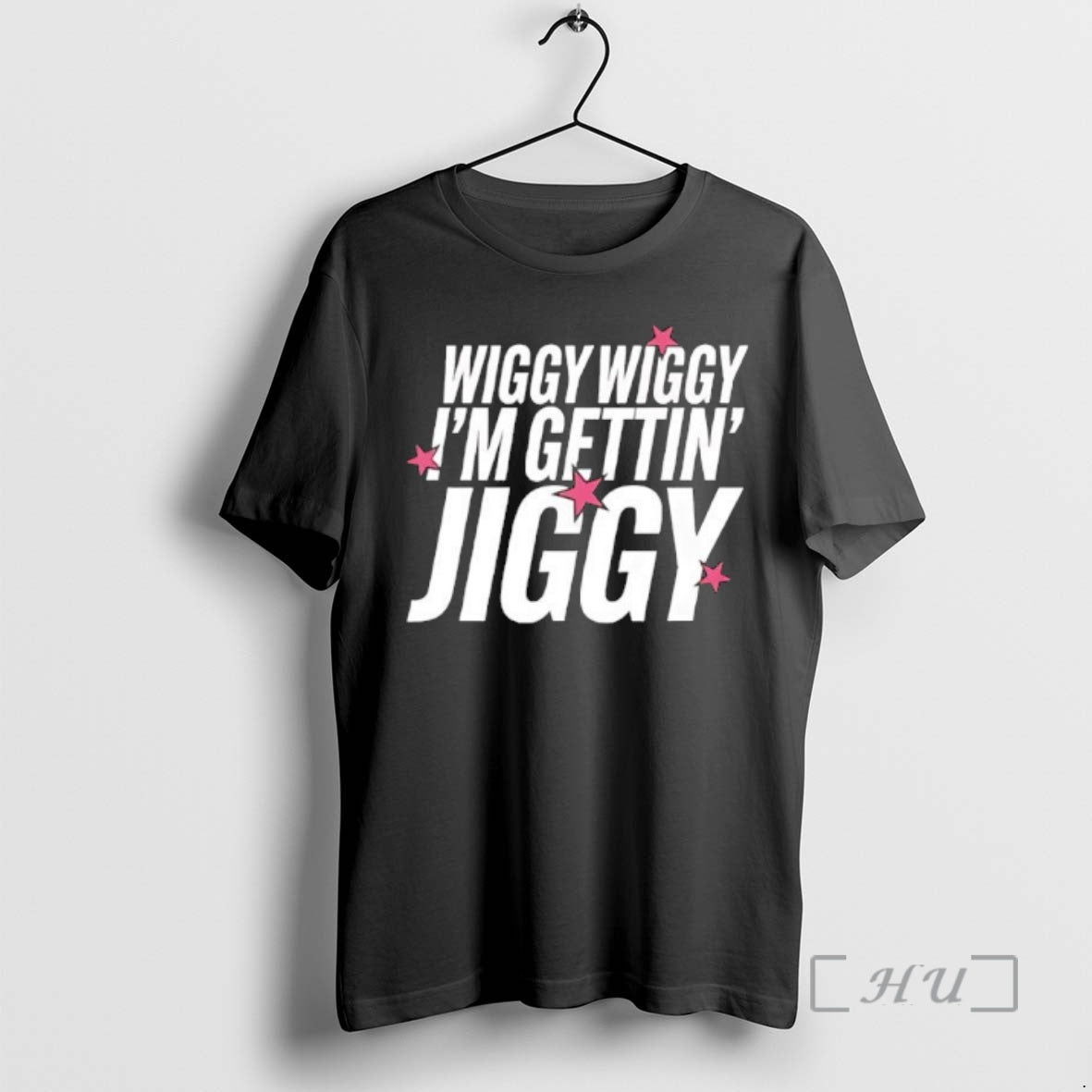 Officials Wiggy Wiggy Im Gettin Jiggy Black T-Shirts, Hoodie, Sweatshirt | InkNestWear.com