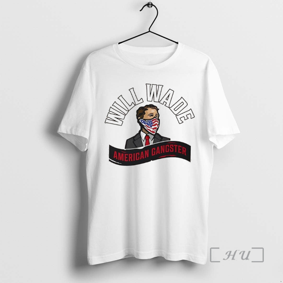 Officials Will Wade American Gangster American Flag Mask T-Shirts, Hoodie, Sweatshirt | InkNestWear.com