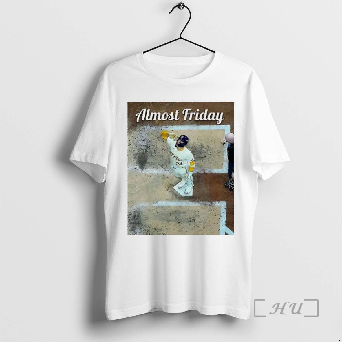Officials William Contreras Milwaukee Brewers Baseball Almost Friday T Shirt Sweater