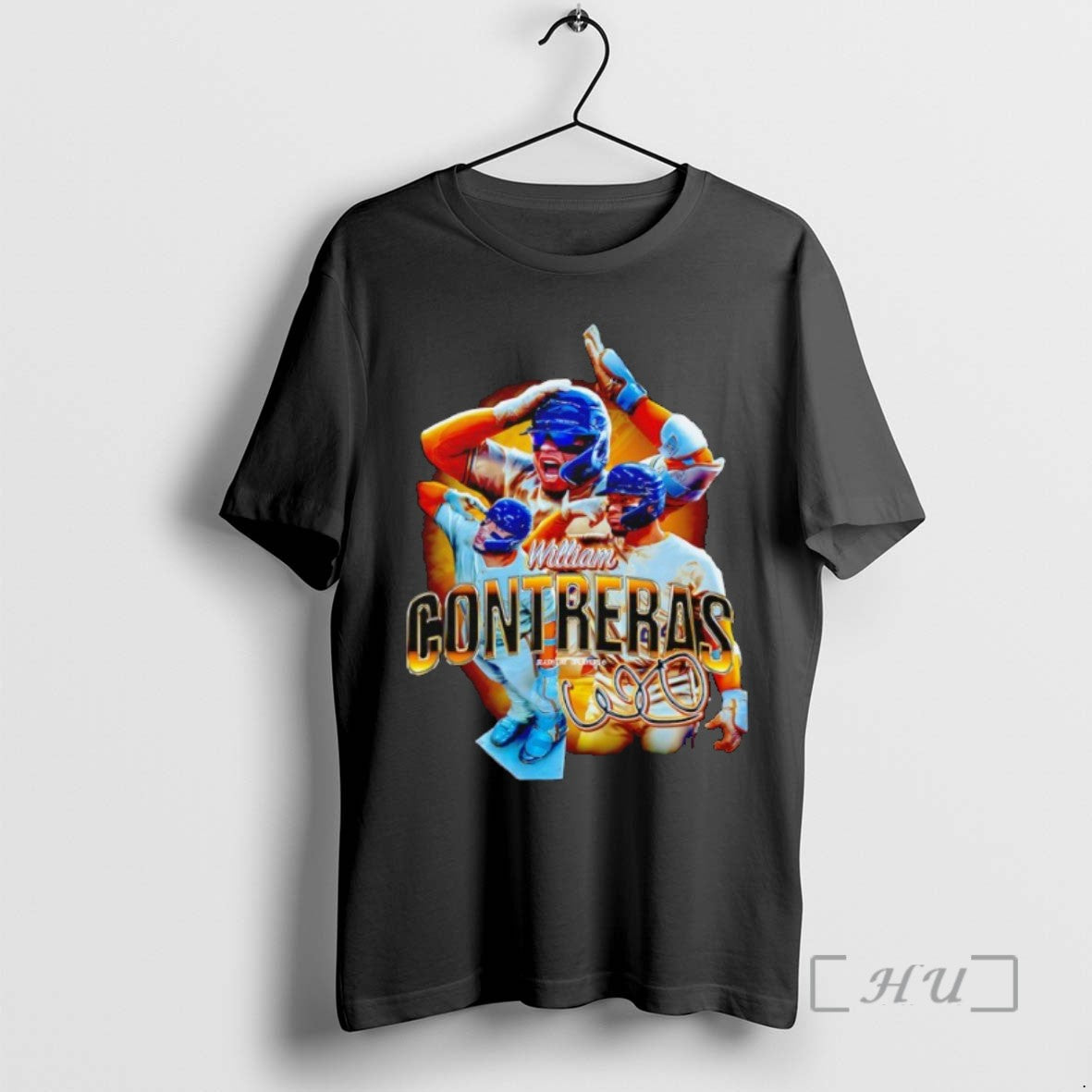 Officials William Contreras Milwaukee Brewers Baseball Signature Graphic