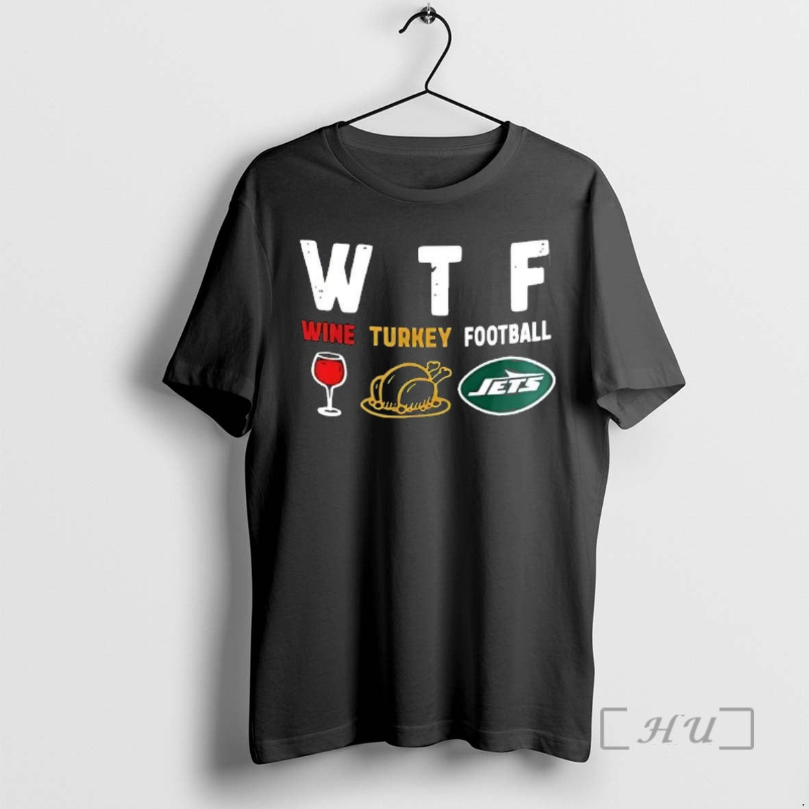 Officials Wine Turkey New York Jets Football Thanksgiving T-Shirts, Hoodie, Sweatshirt | InkNestWear.com