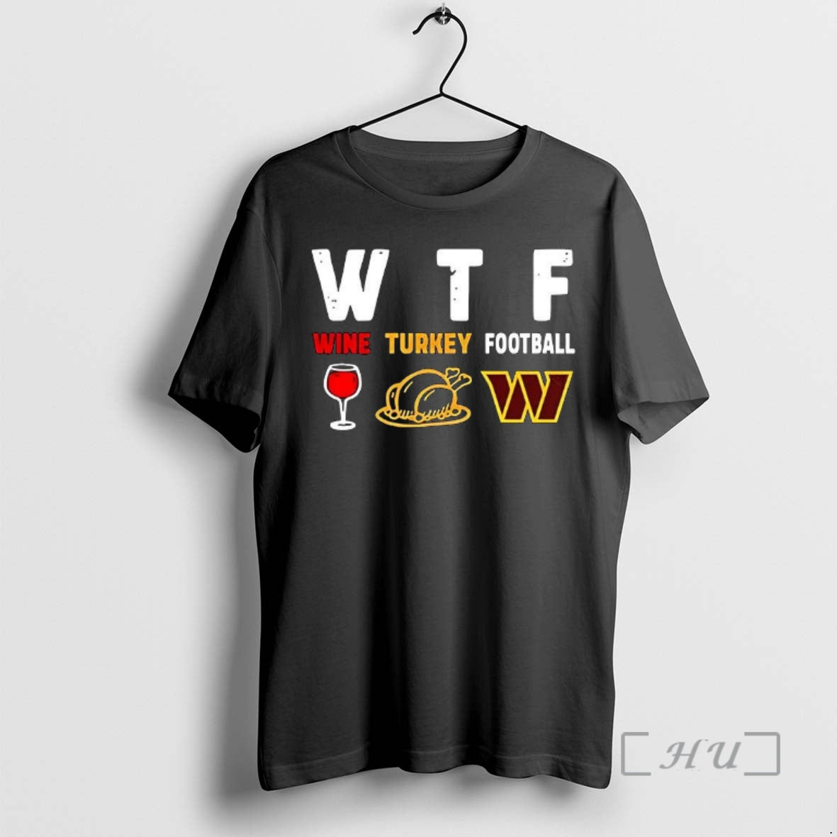 Officials Wine Turkey Washington Commanders Football Thanksgiving T-Shirts, Hoodie, Sweatshirt | InkNestWear.com