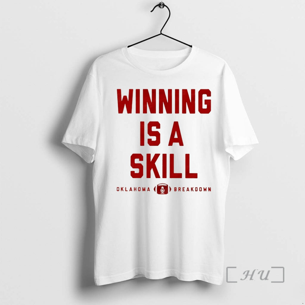 Officials Winning Is A Skill Oklahoma Breakdown Football Christmas T-Shirts, Hoodie, Sweatshirt | InkNestWear.com