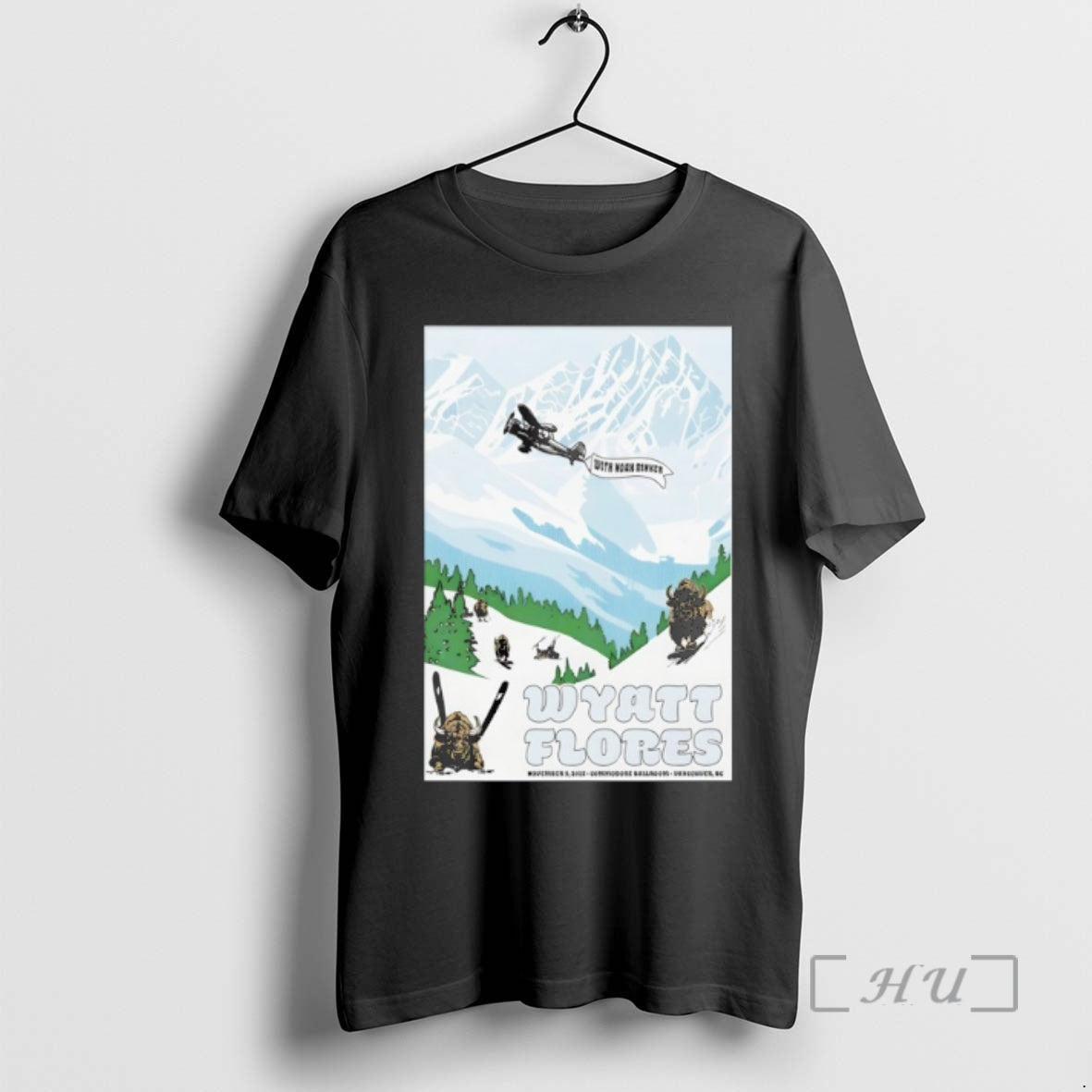 Officials Wyatt Flores Commodore Ballroom Vancouver Bc Nov 9th 2025 T-Shirts, Hoodie, Sweatshirt | InkNestWear.com