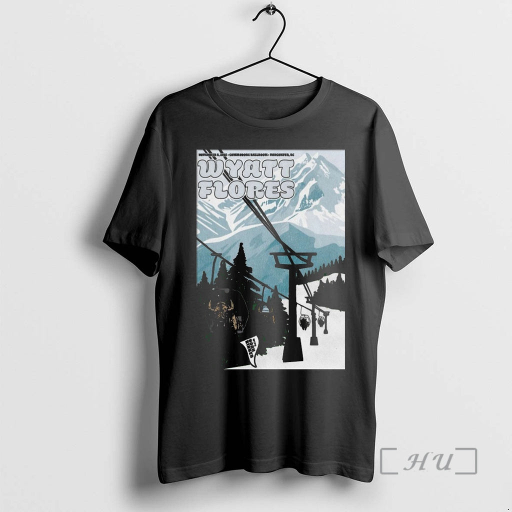 Officials Wyatt Flores Vancouver Bc November 8 2025 T-Shirts, Hoodie, Sweatshirt | InkNestWear.com