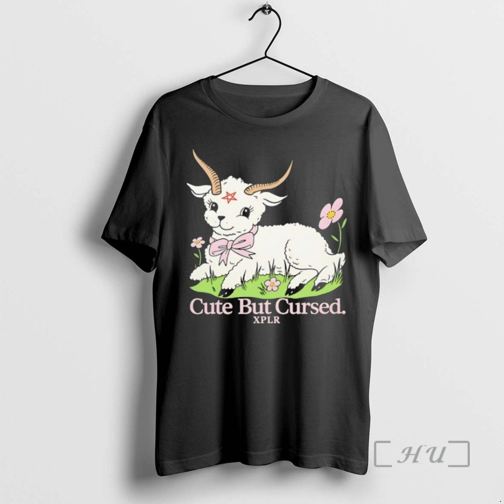 Officials Xplr Goat Cute But Cursed T-Shirts, Hoodie, Sweatshirt | InkNestWear.com