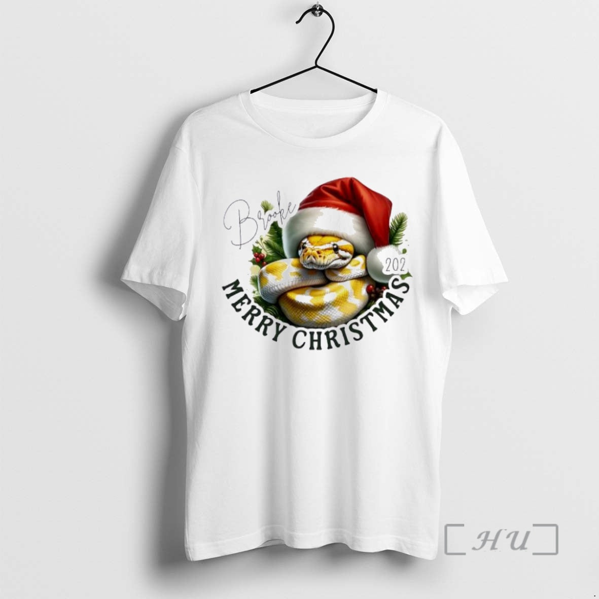 Officials Yellow Ball Python Snake Xmas Babys First Christmas Personalized Ornaments White Premium T Shirts Hoodie,...