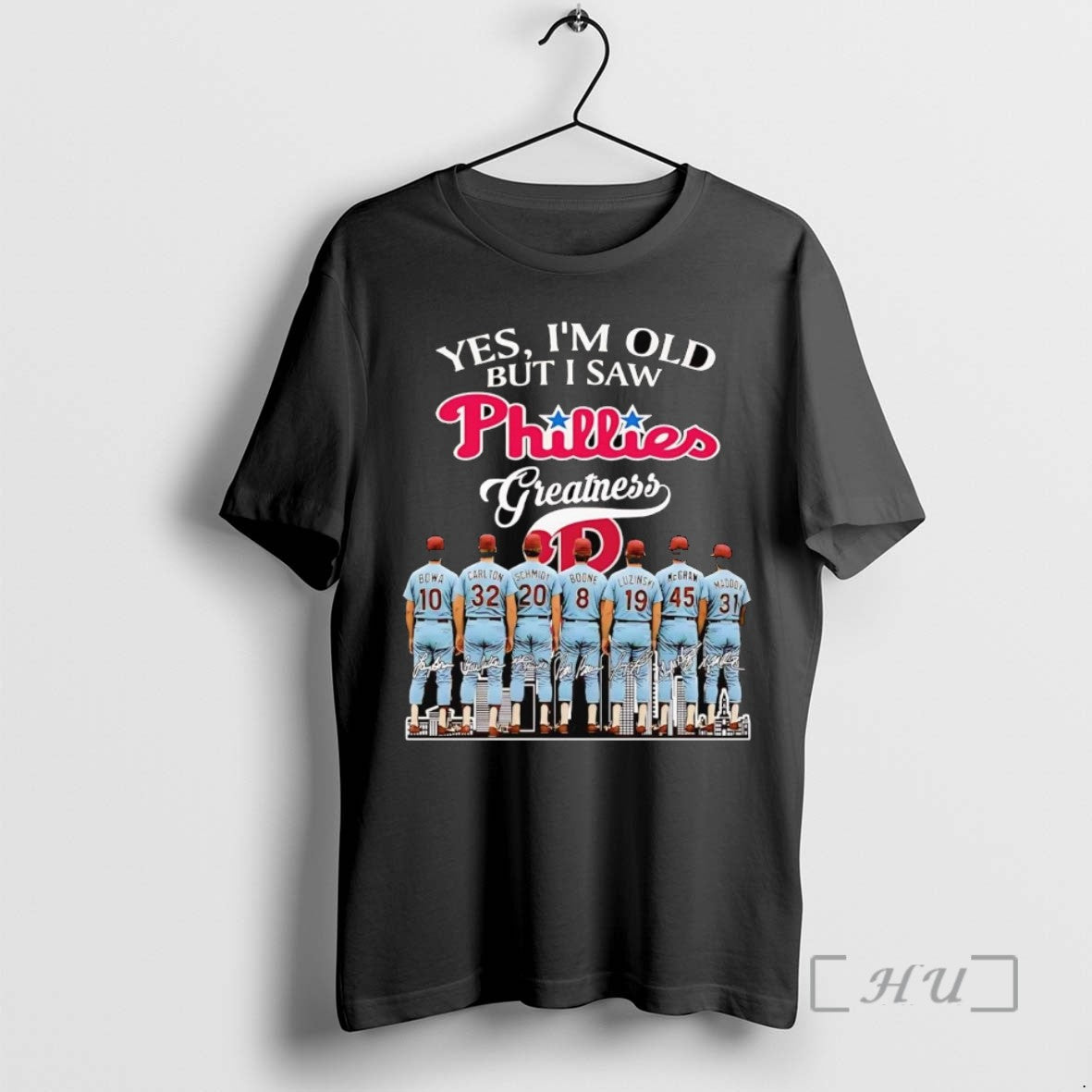 Officials Yes Im Old But I Saw Philadelphia Phillies Greatness Signatures T Shirt Sweater