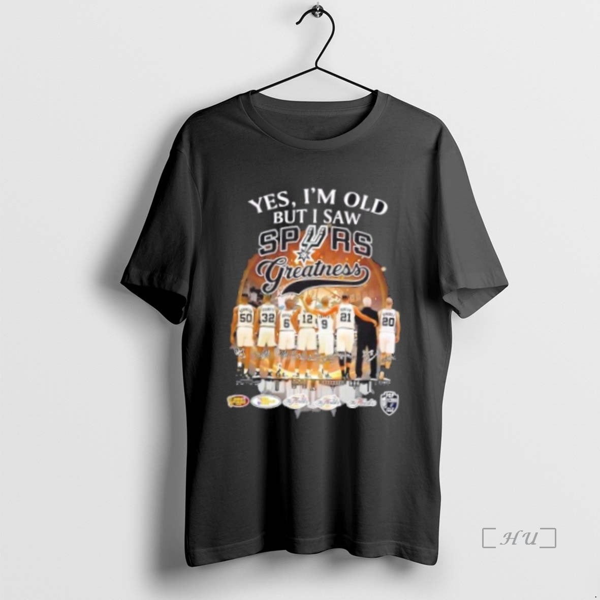 Officials Yes Im Old But I Saw San Antonio Spurs Greatness Legends Signatures Premium T-Shirts, Hoodie, Sweatshirt