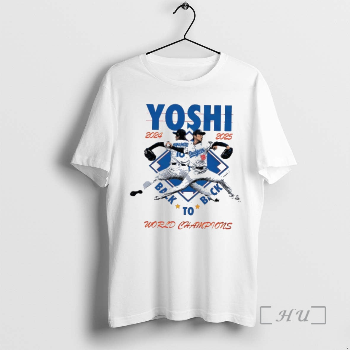Officials Yoshi 2024 2025 Back To Back World Champions Yoshinobu Yamamoto Mlb Los Angeles Dodgers T-Shirts, Hoodie,...